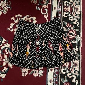 black skirt | urban outfitters